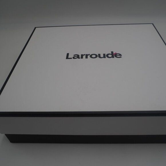 Larroude Magnolia Wedge/ Ivory Leather. Handmade, Stylish, Fashion/Chic Size 8.5 - Picture 11 of 11